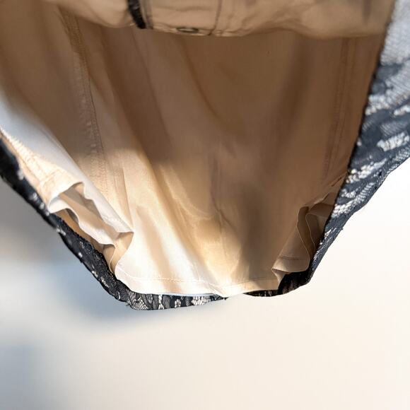 Reiss Babie Strapless Bustier Lace Dress NWT Black Size 10 - Picture 8 of 15